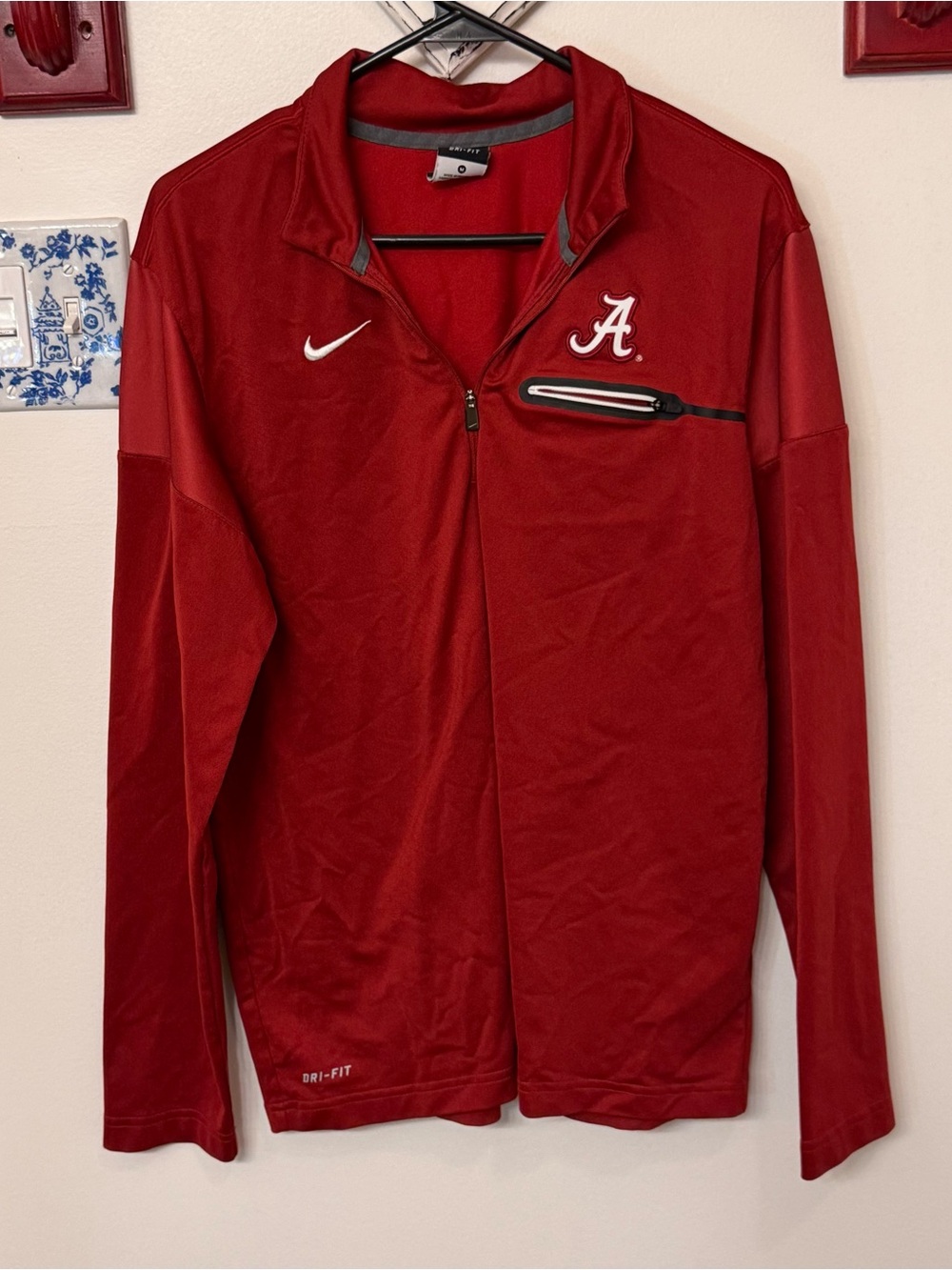 Nike Alabama dri fit quarter zip